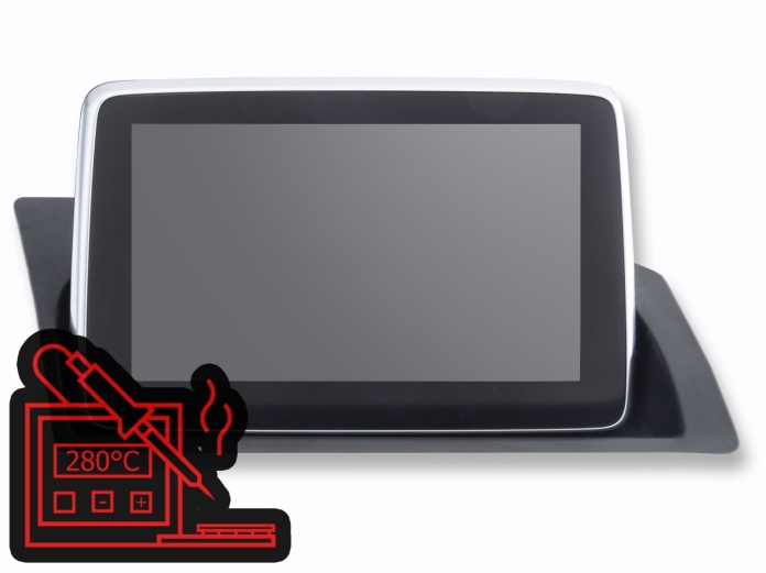 Fiat MZD1 Mazda Connect radio navigation unit